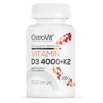 OstroVit Vitamín D3 4000 + K2 100 tabliet