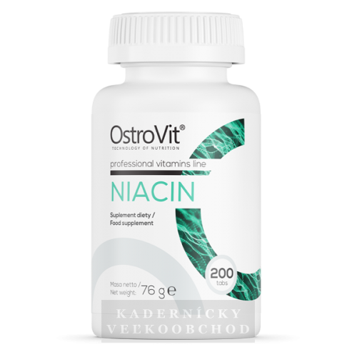 OstroVit Niacín 200 tabliet