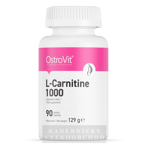 OstroVit L-Carnitine 1000 - chudnutie 90 tab