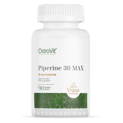 OstroVit Piperine čierne korenie,chudnutie 30mg 90