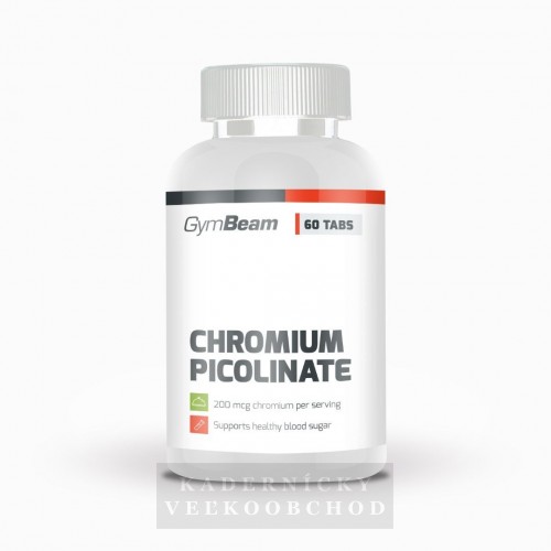 GymBeam Chromium Picolinate, únava,trávenie 120