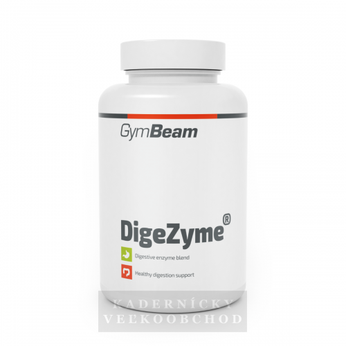 GymBeam DigeZyme- komplex tráviacich enzýmov,60tab