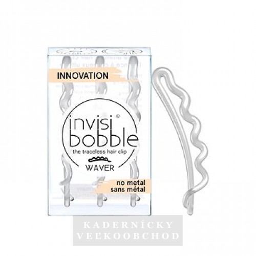 Invisibobble Waver SPONKY do vlasov (3ks) číre