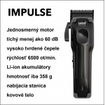 Strojček Impulse Hair Clipper Black