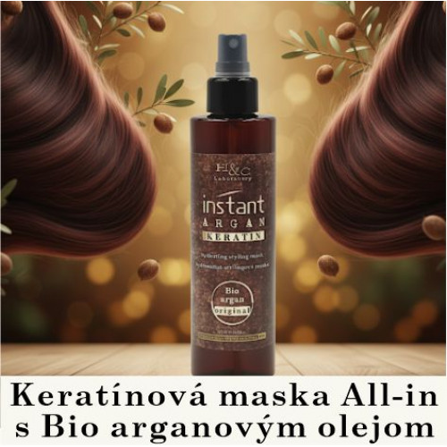 Hc Lab INSTANT arganová keratinová maska 200 ml