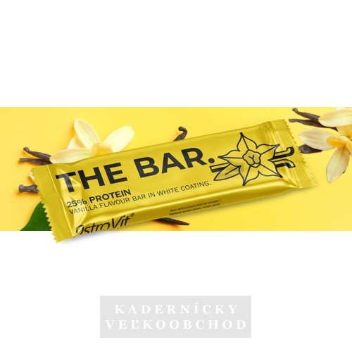 The Bar Proteinova tyčinka vanilka 60g, OstroVit