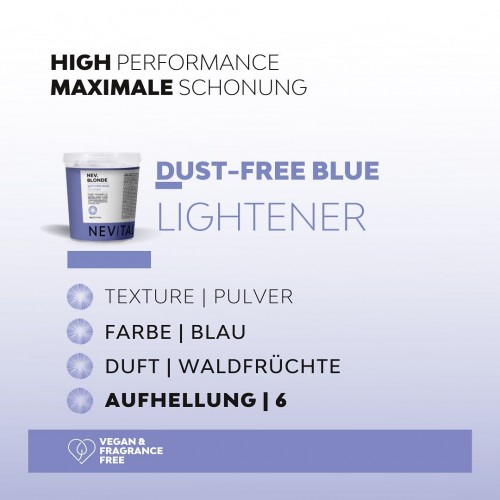 Zosvetľovač New Blue Blonde Dust fre 500ml, Nevita