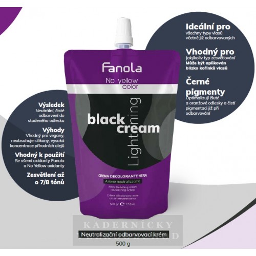 Zosvetľovač NY BLACK Cream