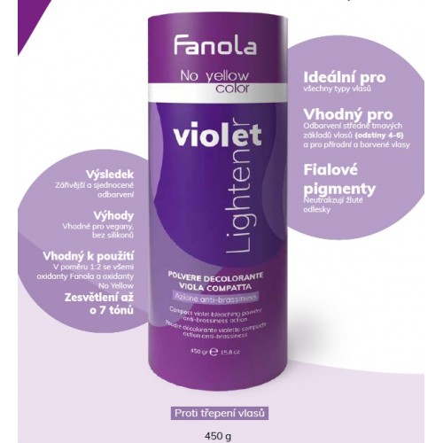 *Zosvetľovač NY Fialový prášok 450g ZĽAVA