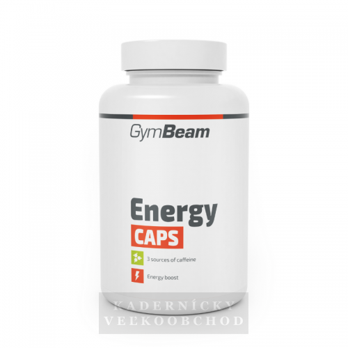 GymBeam Energy CAPS -extrakt kofeín+guarana,120tab