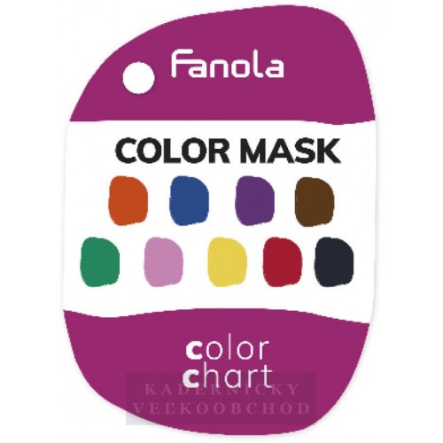 Vzorkovník Fanola Color Mask