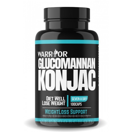 Warrior Glucomannan Kojnac chudnutie,cholester100t