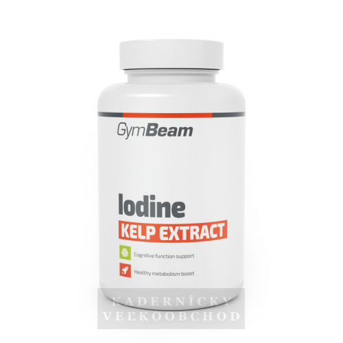 GymBeam Iodine jód+kelp, štítna žlaza, nervy 90k.i