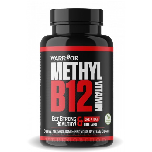 Warrior Methyl B12 vit. únava, vyčerpanie 100tab.