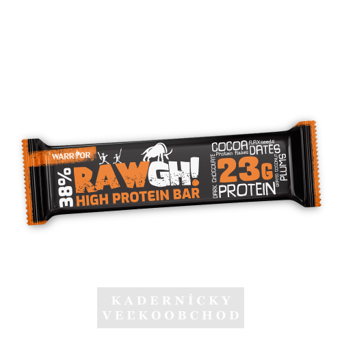 RawGh! proteín. tyčinka kakao+arašid.maslo,Warrior
