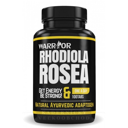 Warrior Rhodiola Rosea sila,vytrvalosť,výkon 100t