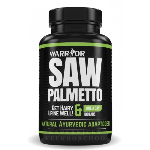 Warrior Saw Palmetoo-rast vlasov,močové cesty 100t