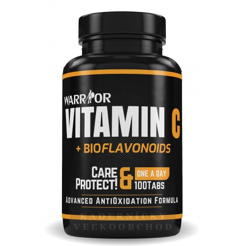 Warrior Vitamin C + Bioflavonoids 100t