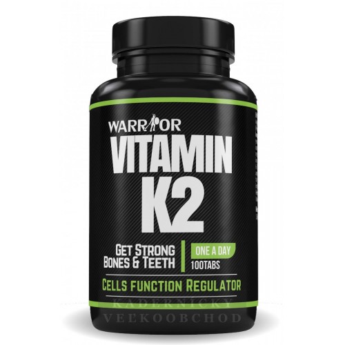 Warrior Vitamín K2 - imunita, cholesterol 100sg